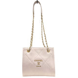 シャネル CHANEL チェーンショルダーバッグ AS2750 ライトピンク ゴールド金具 カーフ レディース ショルダーバッグ