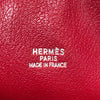 エルメス HERMES プリュムドッグ 38 □F刻 ルージュヴィフ×SV金具 フィヨルド ハンドバッグ