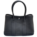 エルメス HERMES ネオガーデン23 W刻 ブラック シルバー金具 ネゴンダ　 レディース ハンドバッグ