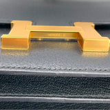 エルメス HERMES コンスタンス3 ミニ B刻 ブラック GD金具 シェーブル レディース ショルダーバッグ