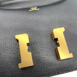 エルメス HERMES コンスタンス3 ミニ B刻 ブラック GD金具 シェーブル レディース ショルダーバッグ