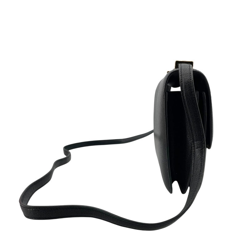 エルメス HERMES コンスタンス3 ミニ B刻 ブラック GD金具 シェーブル レディース ショルダーバッグ