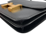 エルメス HERMES コンスタンス3 ミニ B刻 ブラック GD金具 シェーブル レディース ショルダーバッグ