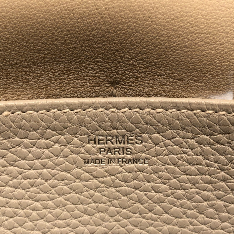 エルメス HERMES アルザン31 D刻 グリペール　SV金具 トリヨンクレマンス レディース ハンドバッグ