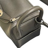 エルメス HERMES リンディミニ K刻印 ブラック シルバー金具 トリヨンクレマンス レディース ショルダーバッグ
