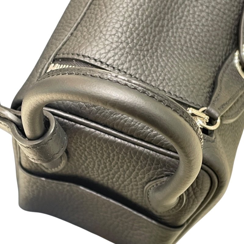エルメス HERMES リンディミニ K刻印 ブラック シルバー金具 トリヨンクレマンス レディース ショルダーバッグ