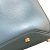 エルメス HERMES ピコタンロックMM　トレサージュ D刻 ブルーノール・ルージュ・ゴールド/SV金具 エプソン レディース ハンドバッグ
