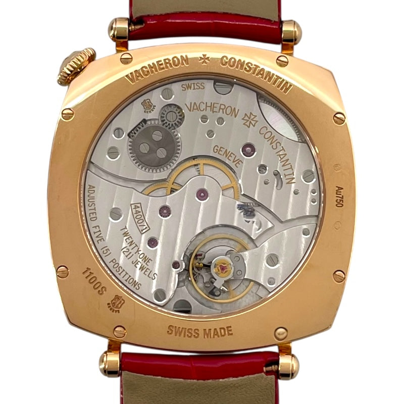 ヴァシュロン・コンスタンタン VACHERON CONSTANTIN ヒストリーク アメリカン 1921 1100S/000R-B430 シルバー K18PG メンズ 腕時計