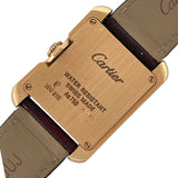 カルティエ Cartier タンクアングレーズ SM WJTA0007 ピンクゴールド K18PG レディース 腕時計