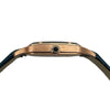 カルティエ Cartier サントスデュモン LM ブルーラッカー WGSA0098 ブルーラッカー K18PG 手巻き メンズ 腕時計