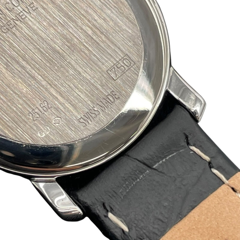ヴァシュロン・コンスタンタン VACHERON CONSTANTIN パトリモニー 25162/000G シルバー K18WG クオーツ レディース 腕時計