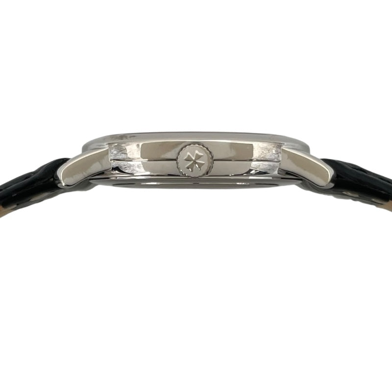 ヴァシュロン・コンスタンタン VACHERON CONSTANTIN パトリモニー 25162/000G シルバー K18WG クオーツ レディース 腕時計