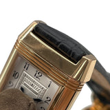 ジャガー・ルクルト JAEGER-LE COULTRE レベルソ デュエット Q2662420(266.2.44) ホワイト K18PG×革ベルト（社外） 手巻き レディース 腕時計