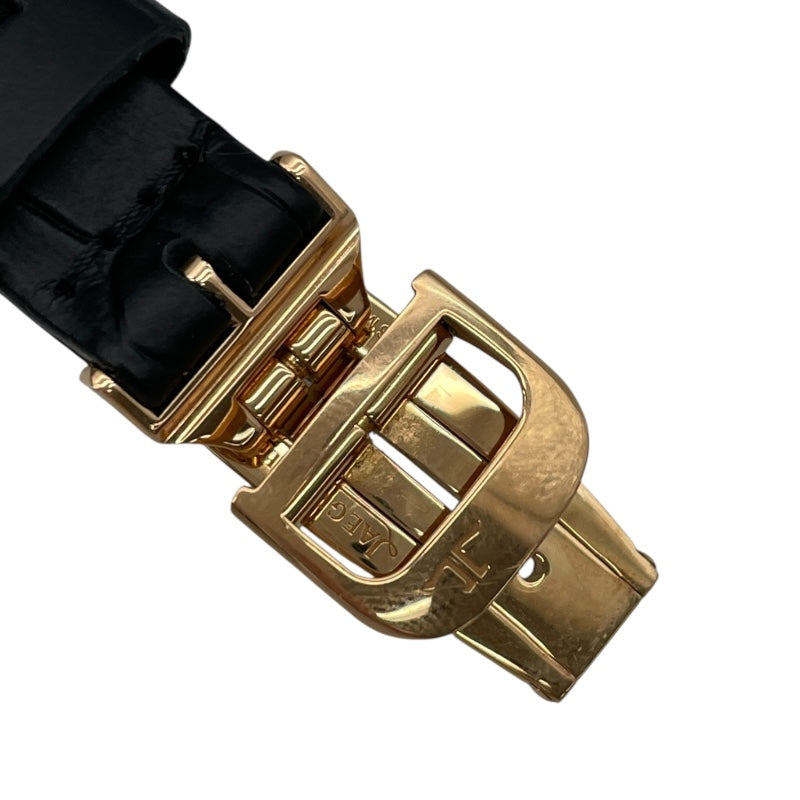 ジャガー・ルクルト JAEGER-LE COULTRE レベルソ デュエット Q2662420(266.2.44) ホワイト K18PG×革ベルト（社外） 手巻き レディース 腕時計