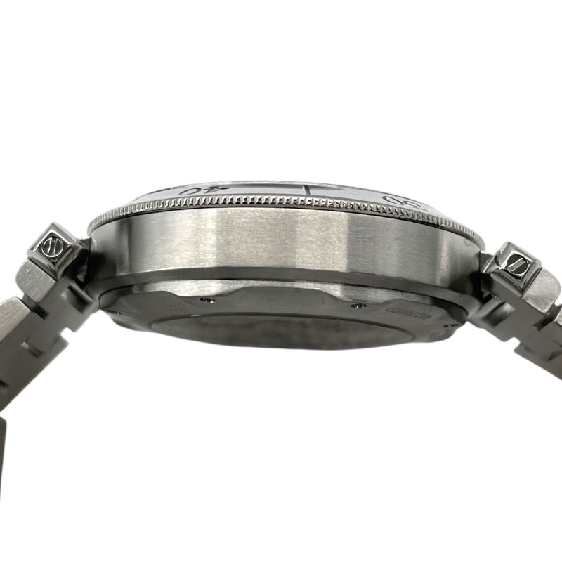 カルティエ Cartier パシャドゥカルティエ38ｍｍ クロノグラフ W31030H3 ホワイト SS 自動巻き メンズ 腕時計