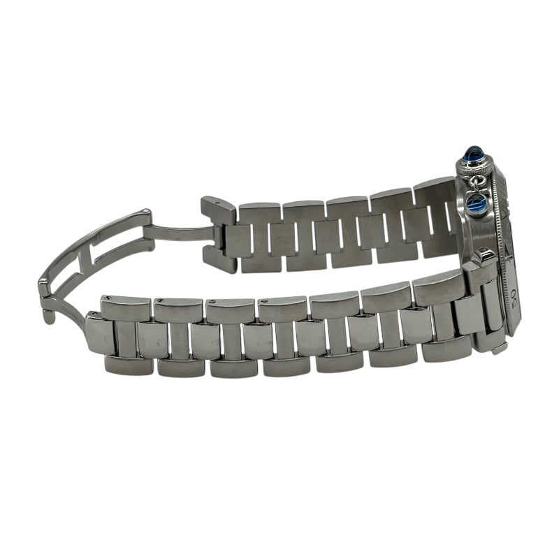 カルティエ Cartier パシャドゥカルティエ38ｍｍ クロノグラフ W31030H3 ホワイト SS 自動巻き メンズ 腕時計