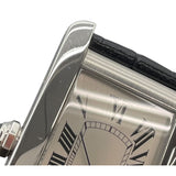 カルティエ Cartier タンクアメリカンMM WSTA0017 シルバー SS 自動巻き メンズ 腕時計