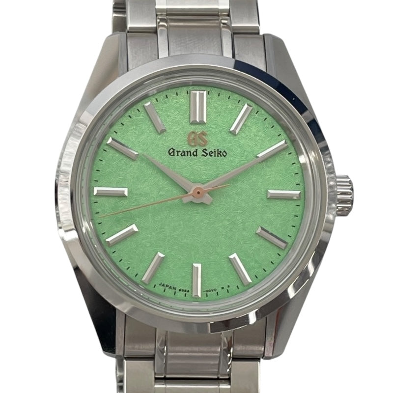 グランドセイコー Grand Seiko ヘリテージコレクション SBGW317 ライトグリーン SS 手巻き メンズ 腕時計