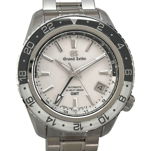 グランドセイコー Grand Seiko スポーツコレクション メカニカル ハイビート 36000 GMT SBGJ257 ホワイト SS 自動巻き メンズ 腕時計