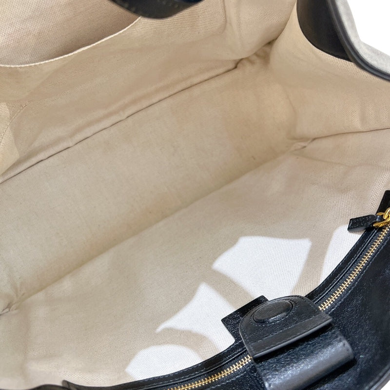 グッチ GUCCI ホースビット 1955 トートバッグ 623694 ブラック/ゴールド金具 レザー レディース トートバッグ