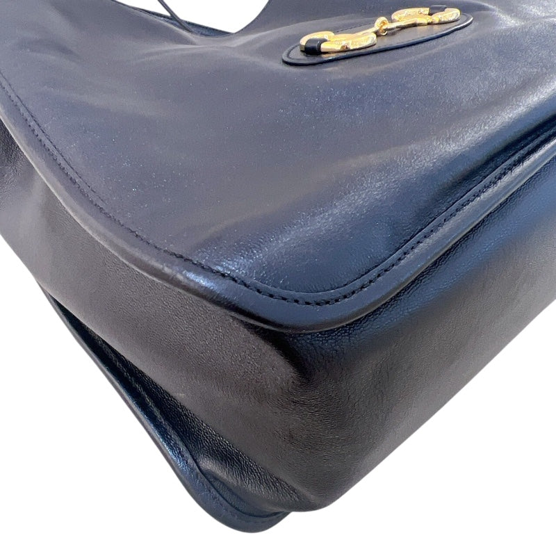 グッチ GUCCI ホースビット 1955 トートバッグ 623694 ブラック/ゴールド金具 レザー レディース トートバッグ