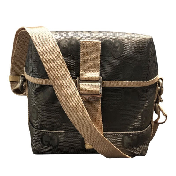 グッチ GUCCI オフザグリッド ショルダーバッグ 643858 グレー GGナイロン ユニセックス ショルダーバッグ