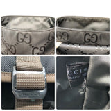 グッチ GUCCI オフザグリッド ショルダーバッグ 643858 グレー GGナイロン ユニセックス ショルダーバッグ