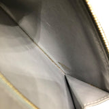 セリーヌ CELINE ラージストラップウォレット グレー・アイボリー カーフスキン レディース 長財布