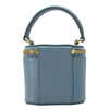 セリーヌ CELINE ミニ バニティケース キュイルトリオンフ 10J763 ライトブルー スムースカーフ レディース ショルダーバッグ