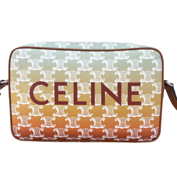 セリーヌ CELINE ミディアム メッセンジャーバッグ 194502 グラデーション トリオンフキャンバス レディース ショルダーバッグ