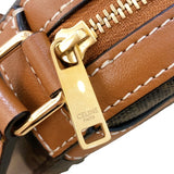グッチ GUCCI トリオンフラウンドパース 10G342 タン/ゴールド金具 トリオンフキャンバス レディース トートバッグ