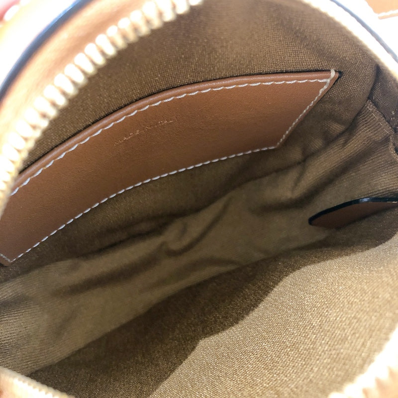 グッチ GUCCI トリオンフラウンドパース 10G342 タン/ゴールド金具 トリオンフキャンバス レディース トートバッグ