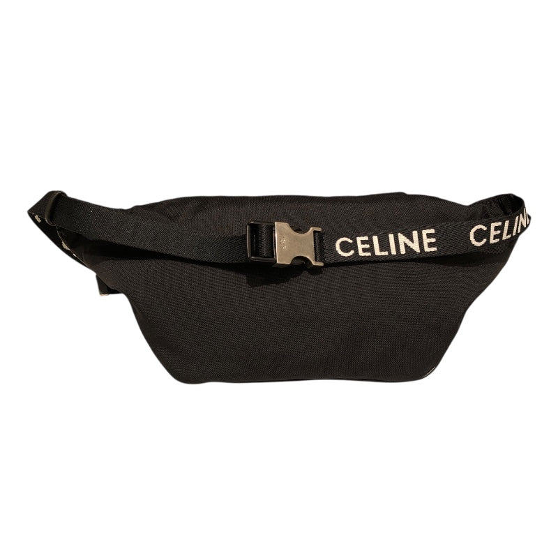 セリーヌ CELINE トレッキングベルトバッグ 198682 ブラック ナイロン ユニセックス ボディバッグ