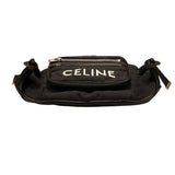 セリーヌ CELINE トレッキングベルトバッグ 198682 ブラック ナイロン ユニセックス ボディバッグ