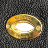 シャネル CHANEL マドモアゼルトップハンドルバッグ ブラック　ゴールド金具 キャビアスキン レディース ハンドバッグ