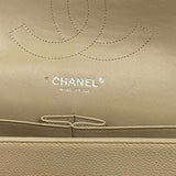 シャネル CHANEL マトラッセ30 A58600 ベージュ シルバー金具 キャビアスキン レディース ショルダーバッグ