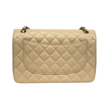 シャネル CHANEL マトラッセ30 A58600 ベージュ シルバー金具 キャビアスキン レディース ショルダーバッグ