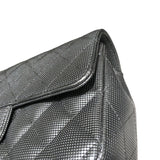 シャネル CHANEL ミニマトラッセ20 A69900 シルバー　シルバー金具 レザー レディース ショルダーバッグ