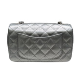シャネル CHANEL ミニマトラッセ20 A69900 シルバー　シルバー金具 レザー レディース ショルダーバッグ