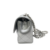 シャネル CHANEL ミニマトラッセ20 A69900 シルバー　シルバー金具 レザー レディース ショルダーバッグ