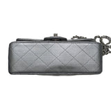 シャネル CHANEL ミニマトラッセ20 A69900 シルバー　シルバー金具 レザー レディース ショルダーバッグ