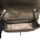 シャネル CHANEL ミニマトラッセ20 A69900 シルバー　シルバー金具 レザー レディース ショルダーバッグ