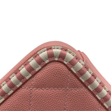 シャネル CHANEL CCフィグリースモールヴァニティバッグ A93342 27番台 ピンクｘホワイト SV金具 キャビアスキン レディース ショルダーバッグ