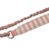 シャネル CHANEL CCフィグリースモールヴァニティバッグ A93342 27番台 ピンクｘホワイト SV金具 キャビアスキン レディース ショルダーバッグ