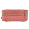 シャネル CHANEL CCフィグリースモールヴァニティバッグ A93342 27番台 ピンクｘホワイト SV金具 キャビアスキン レディース ショルダーバッグ