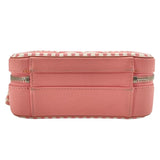 シャネル CHANEL CCフィグリースモールヴァニティバッグ A93342 27番台 ピンクｘホワイト SV金具 キャビアスキン レディース ショルダーバッグ