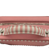 シャネル CHANEL CCフィグリースモールヴァニティバッグ A93342 27番台 ピンクｘホワイト SV金具 キャビアスキン レディース ショルダーバッグ