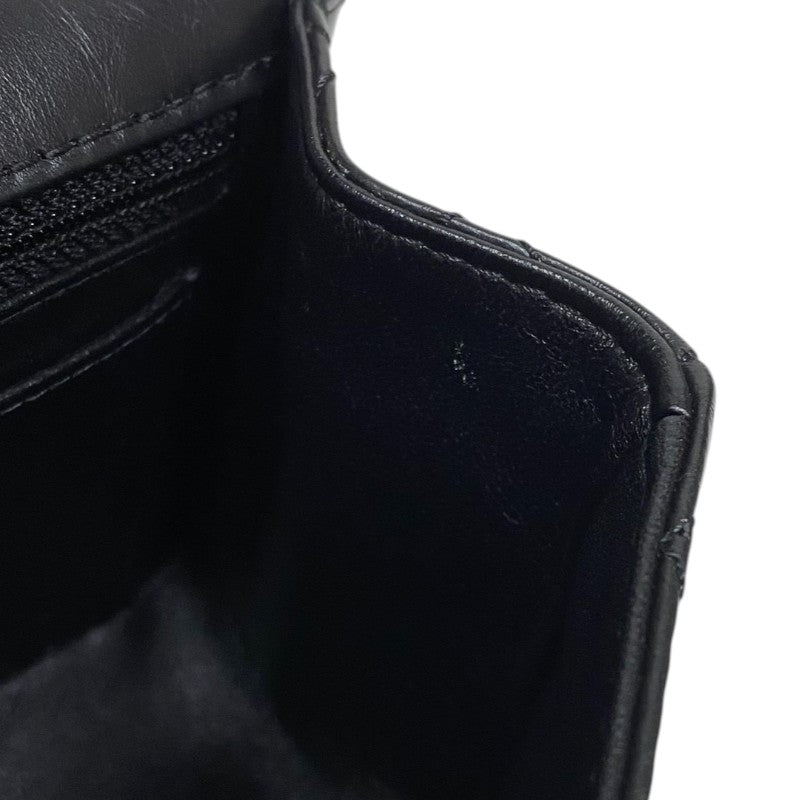 シャネル CHANEL 2.55 ミニハンドバッグ AS0874 ブラック ゴールド金具 エイジドカーフ レディース ショルダーバッグ