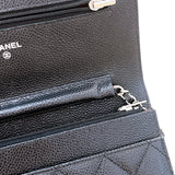 シャネル CHANEL マトラッセ チェーンウォレット AP0250 30番台 ブラック ゴールド金具 キャビアスキン レディース ショルダーバッグ