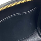 エルメス HERMES リンディミニ W刻 ブラック ゴールド金具 トリヨンクレマンス レディース ショルダーバッグ